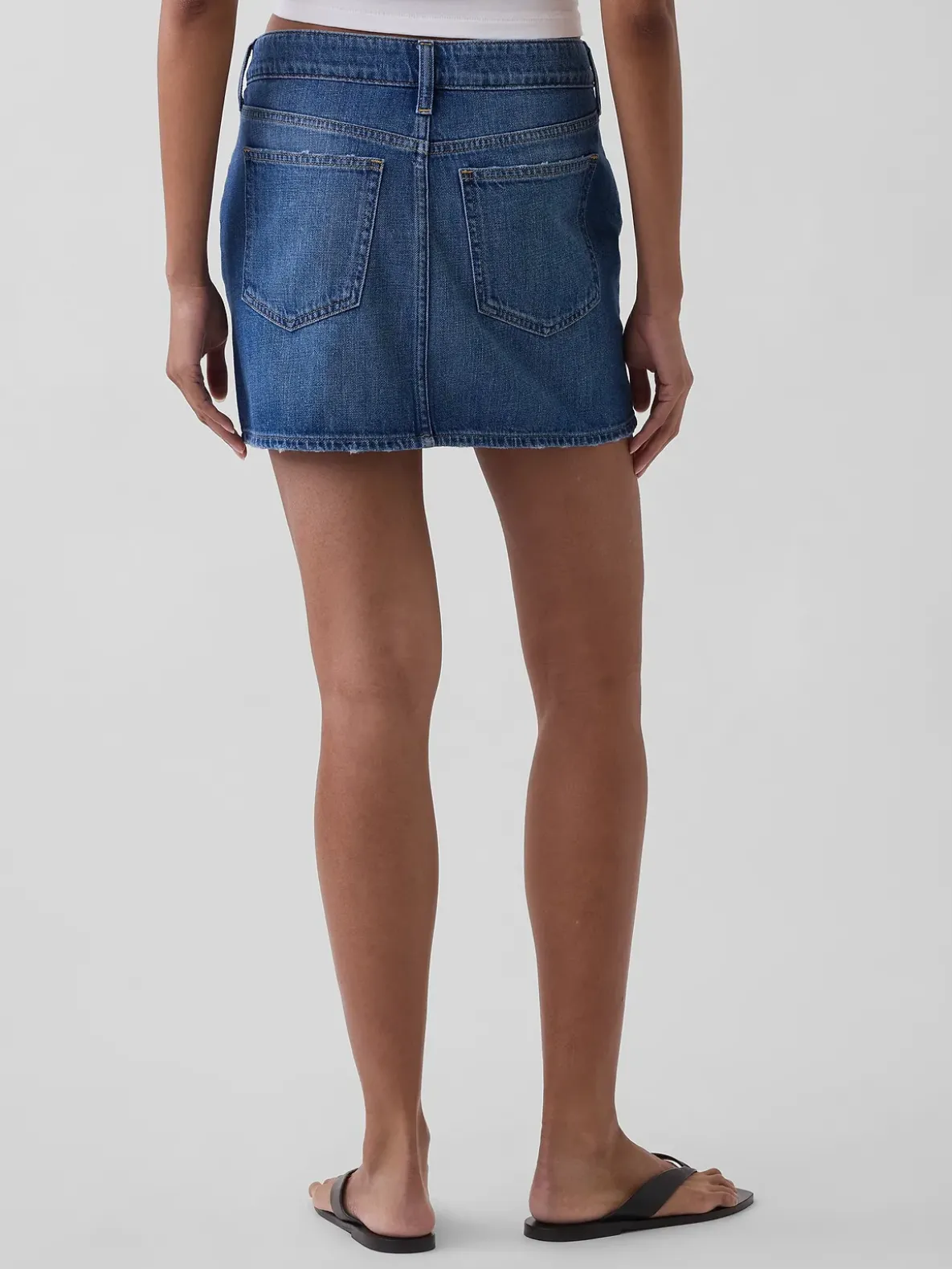 Denim Mini Skirt