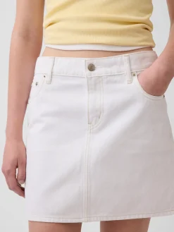 Denim Mini Skirt