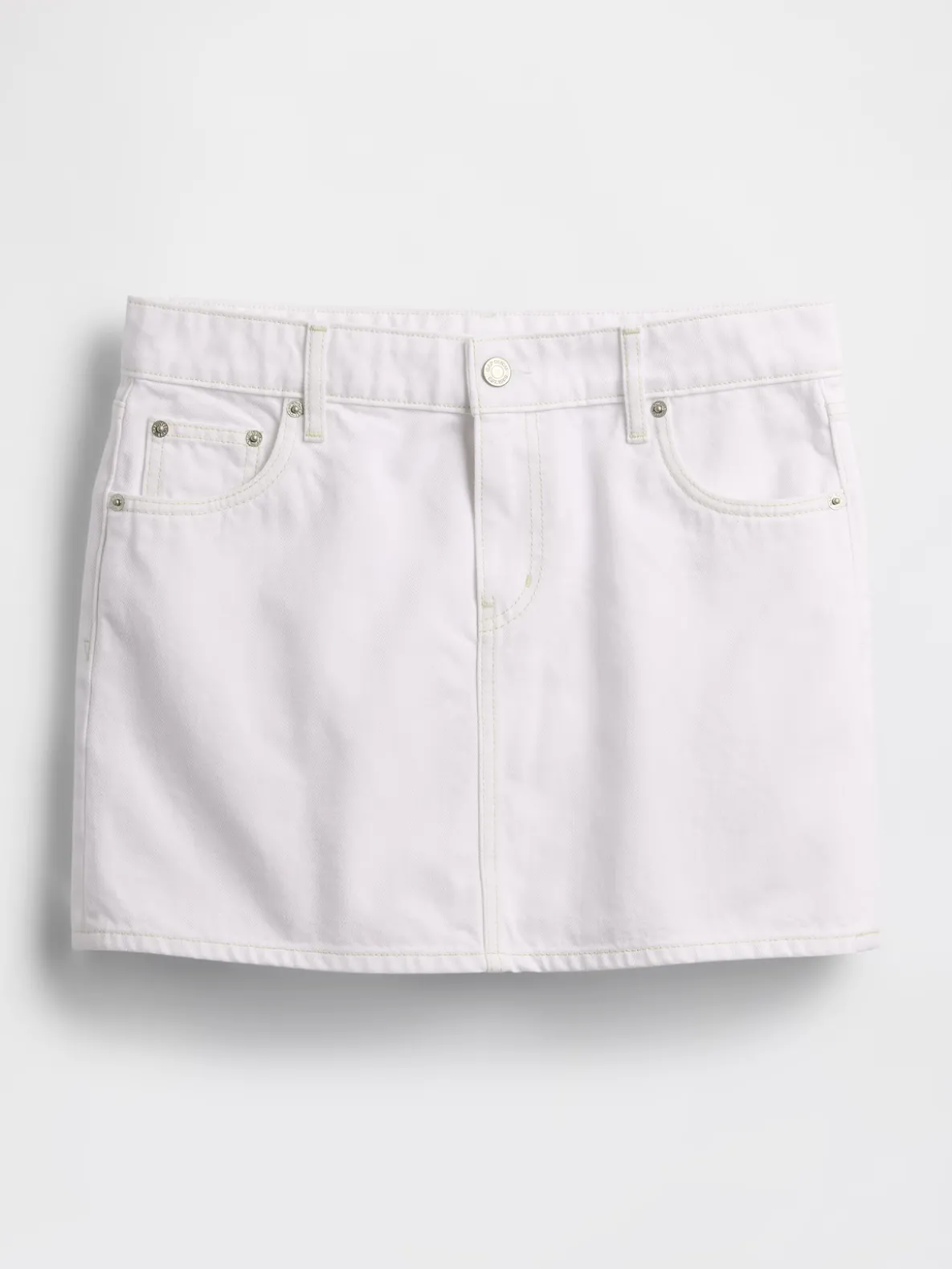 Denim Mini Skirt