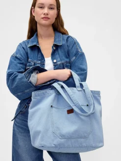 Denim Tote Bag