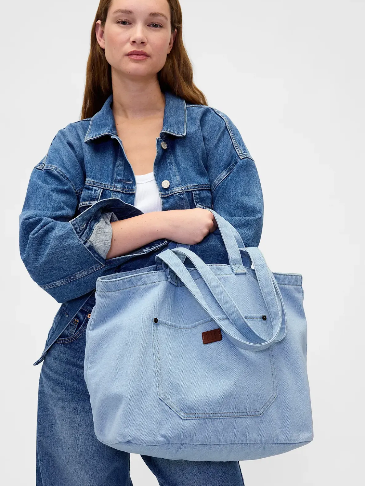 Denim Tote Bag