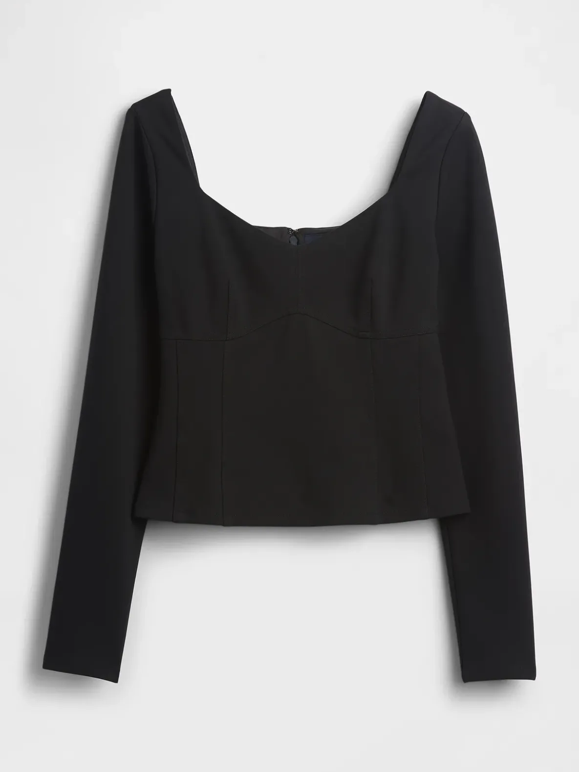 Double Knit Sweetheart Top