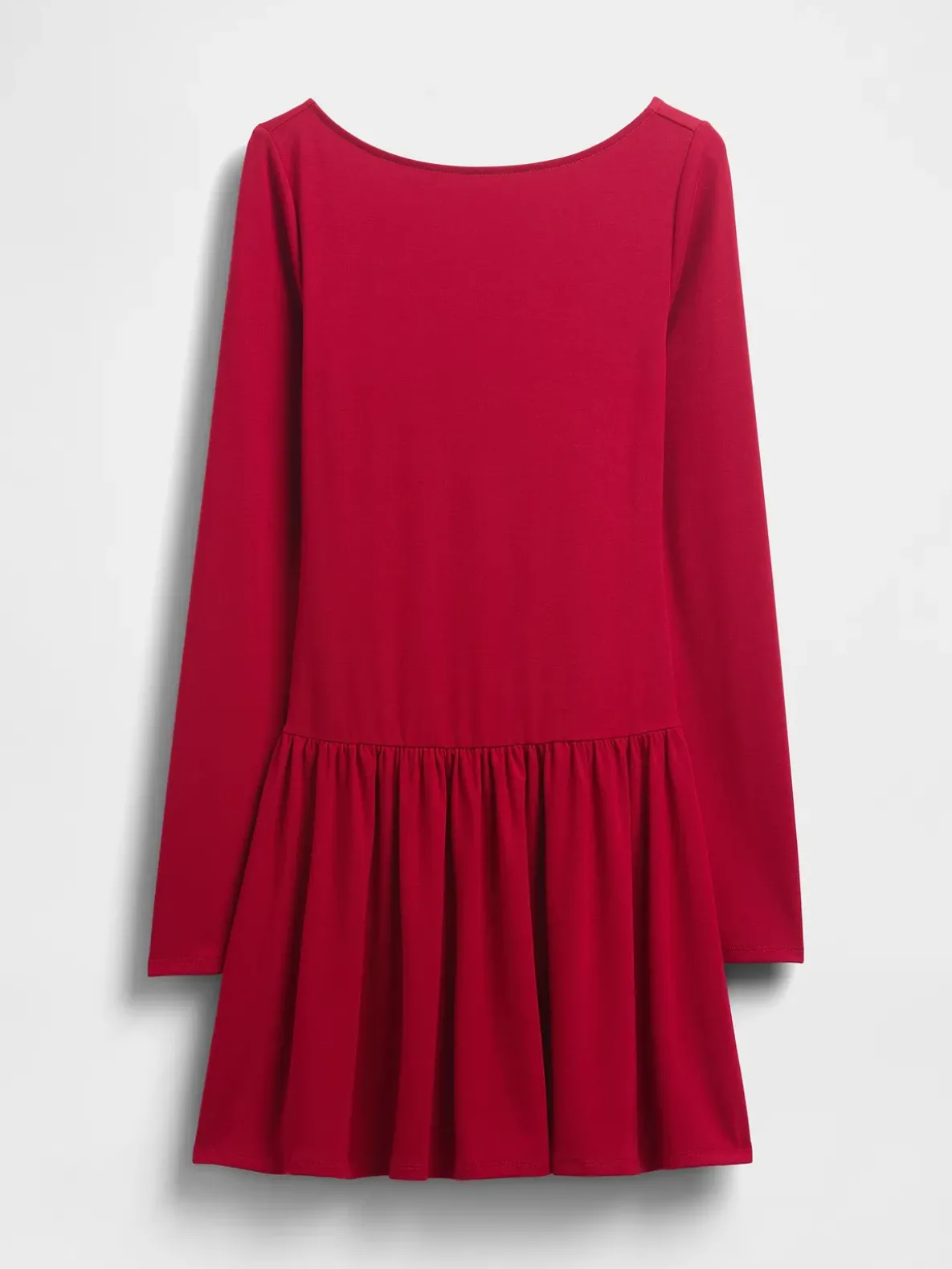 Drop-Waist Mini Dress