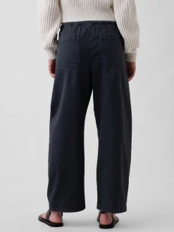 Easy Double-Knee Barrel Pants