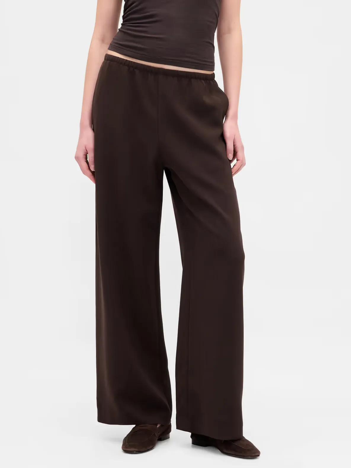 Easy Wide-Leg Pants