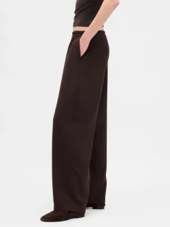 Easy Wide-Leg Pants