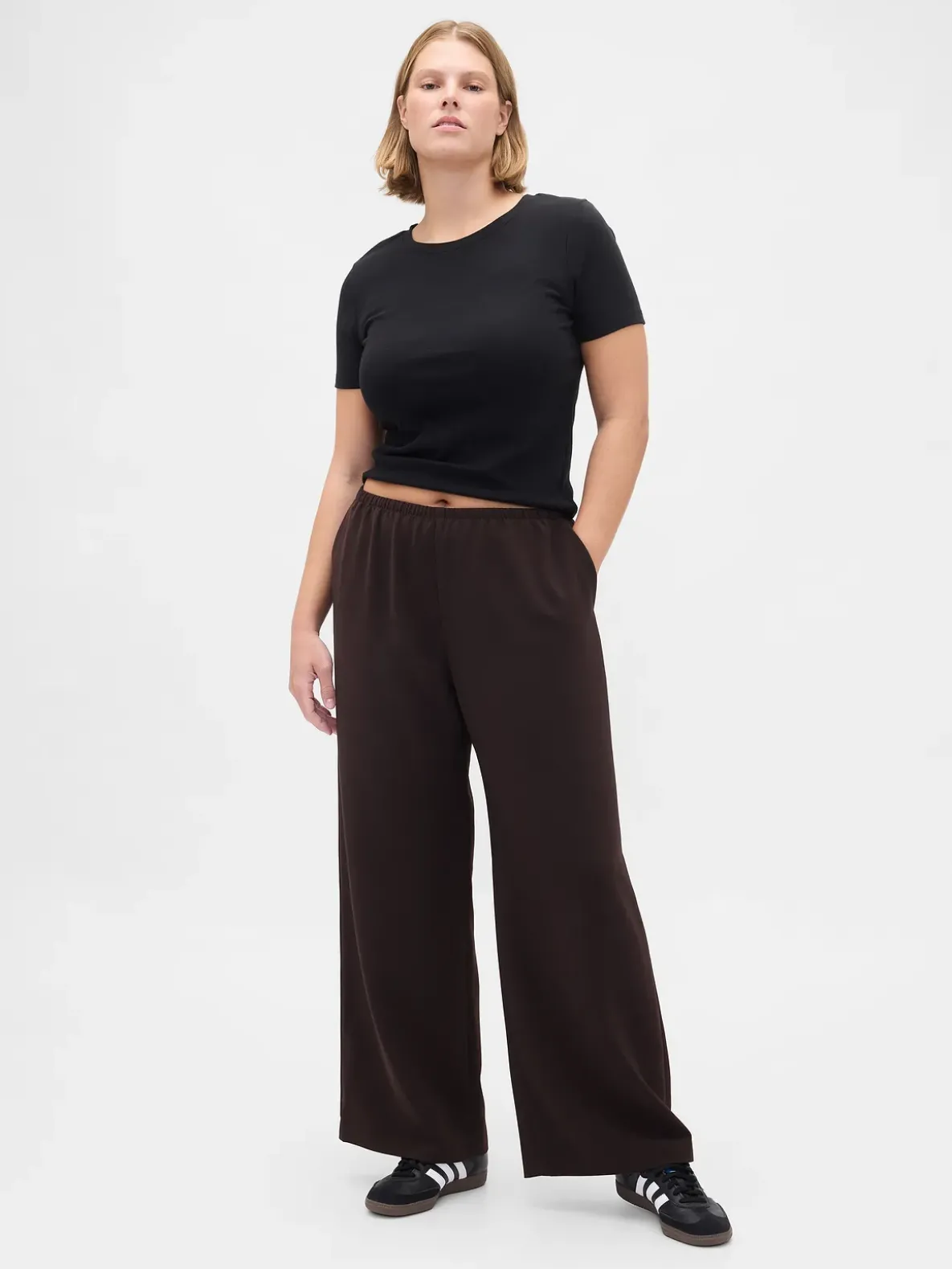 Easy Wide-Leg Pants