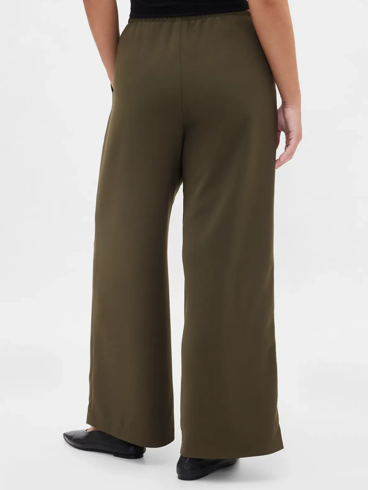 Easy Wide-Leg Pants
