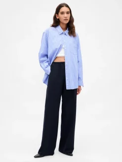 Easy Wide-Leg Pants