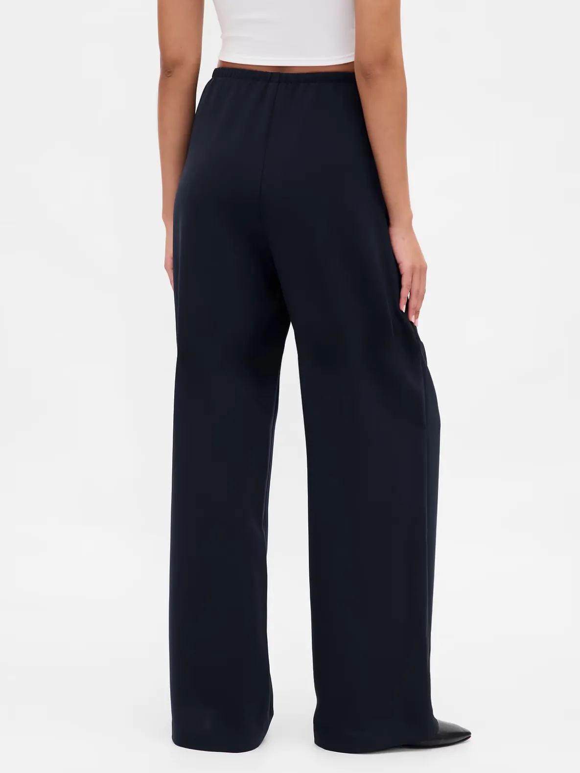 Easy Wide-Leg Pants