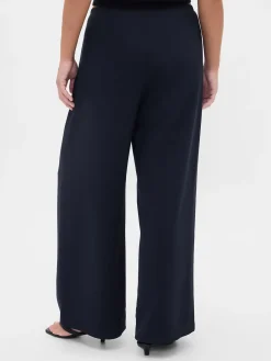 Easy Wide-Leg Pants