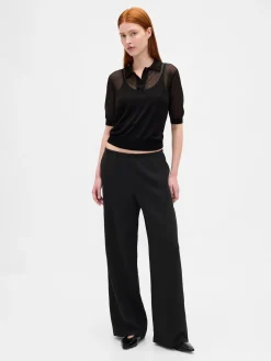 Easy Wide-Leg Pants
