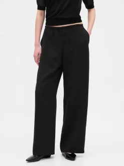 Easy Wide-Leg Pants