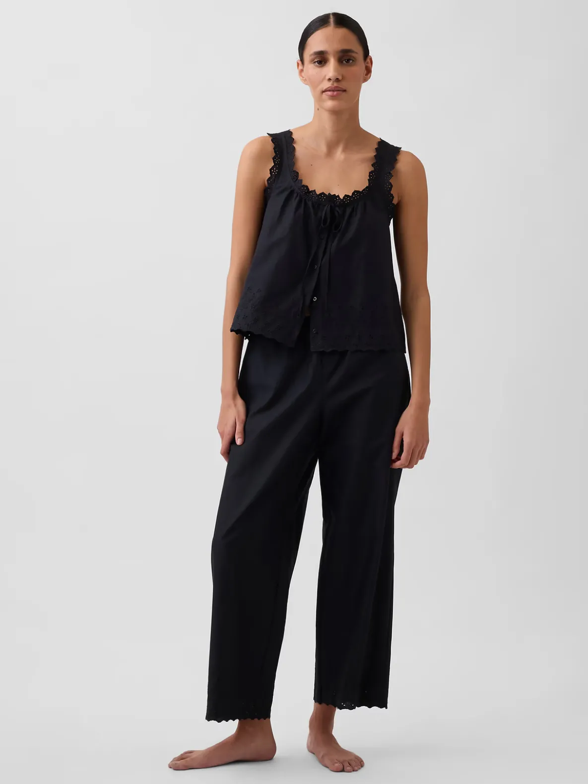 Embroidered PJ Pants