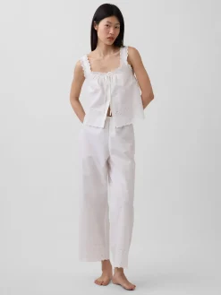 Embroidered PJ Pants