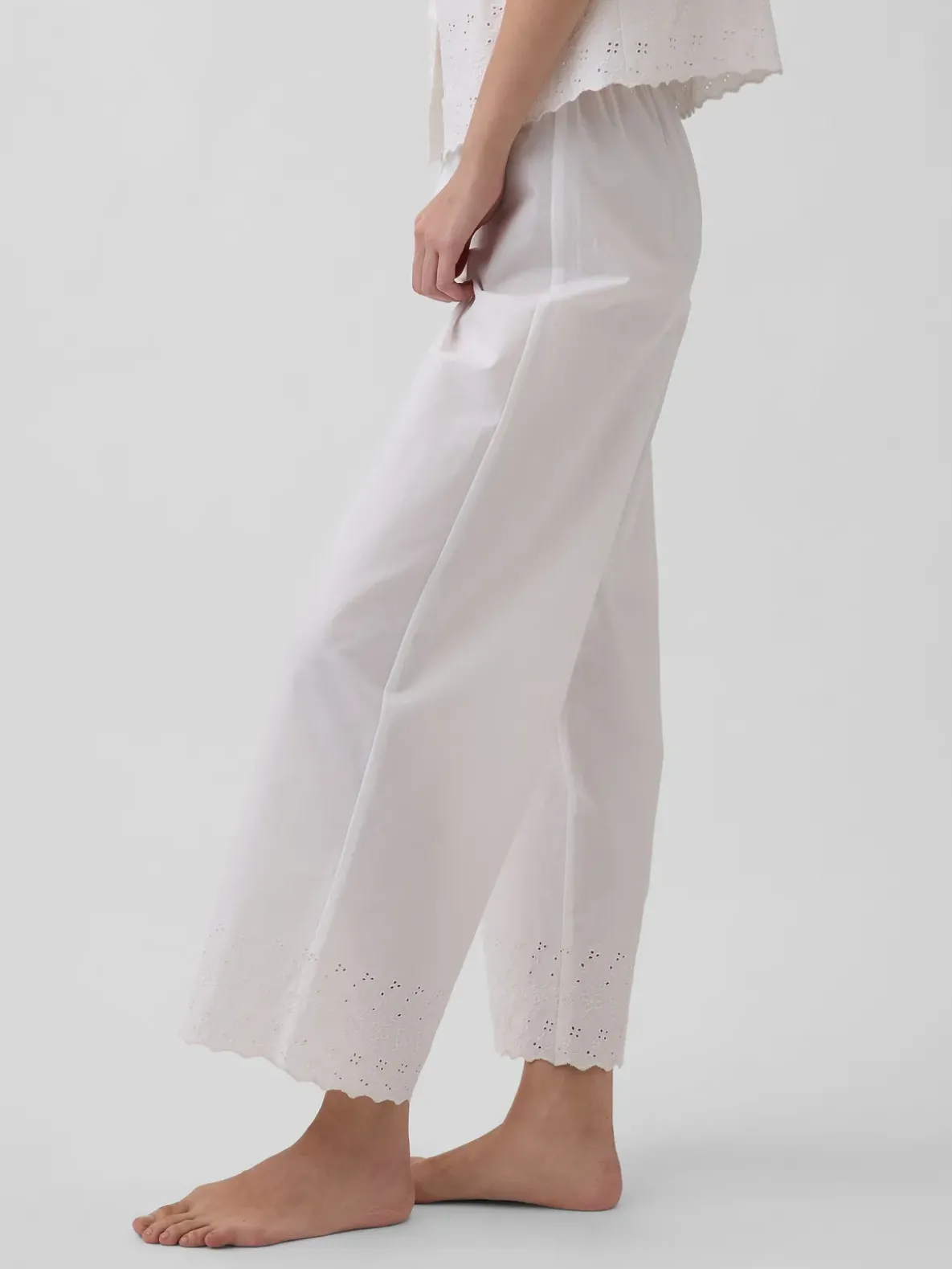 Embroidered PJ Pants