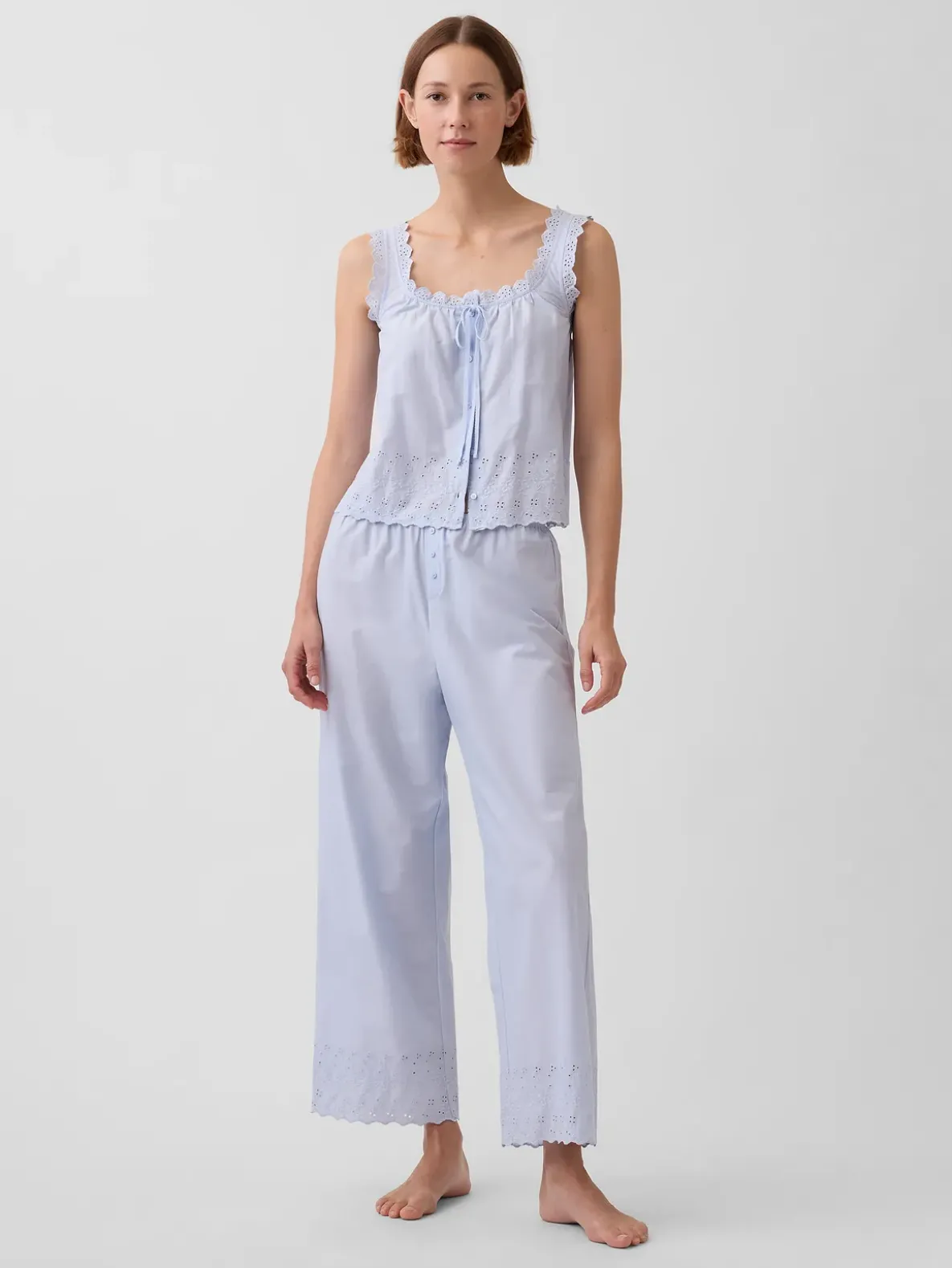 Embroidered PJ Pants