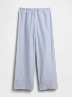 Embroidered PJ Pants
