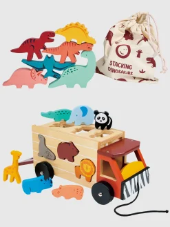 Explorers Sorting and Stacking Toddler Toy Bundle