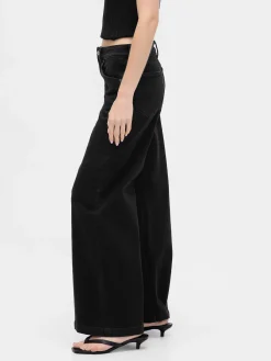 Extra High Rise Stride Wide-Leg Jeans