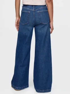 Extra High Rise Stride Wide-Leg Jeans