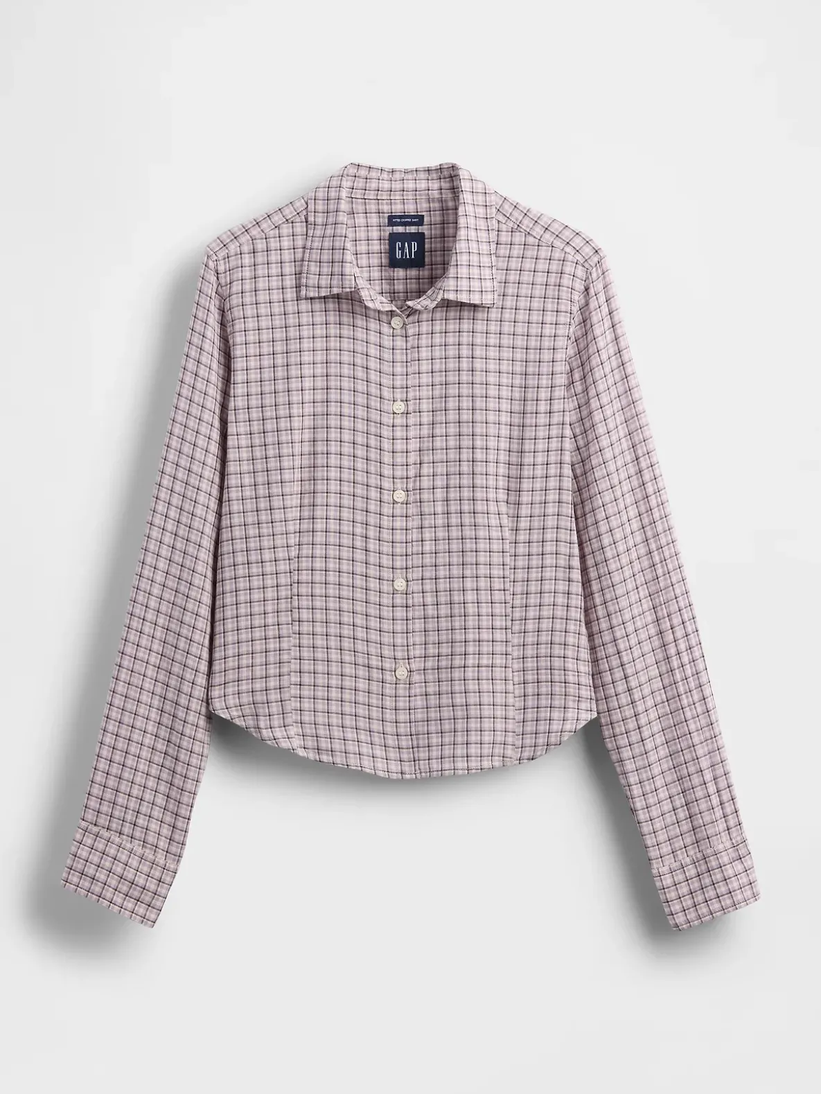 Flannel Fitted Plaid Shirt