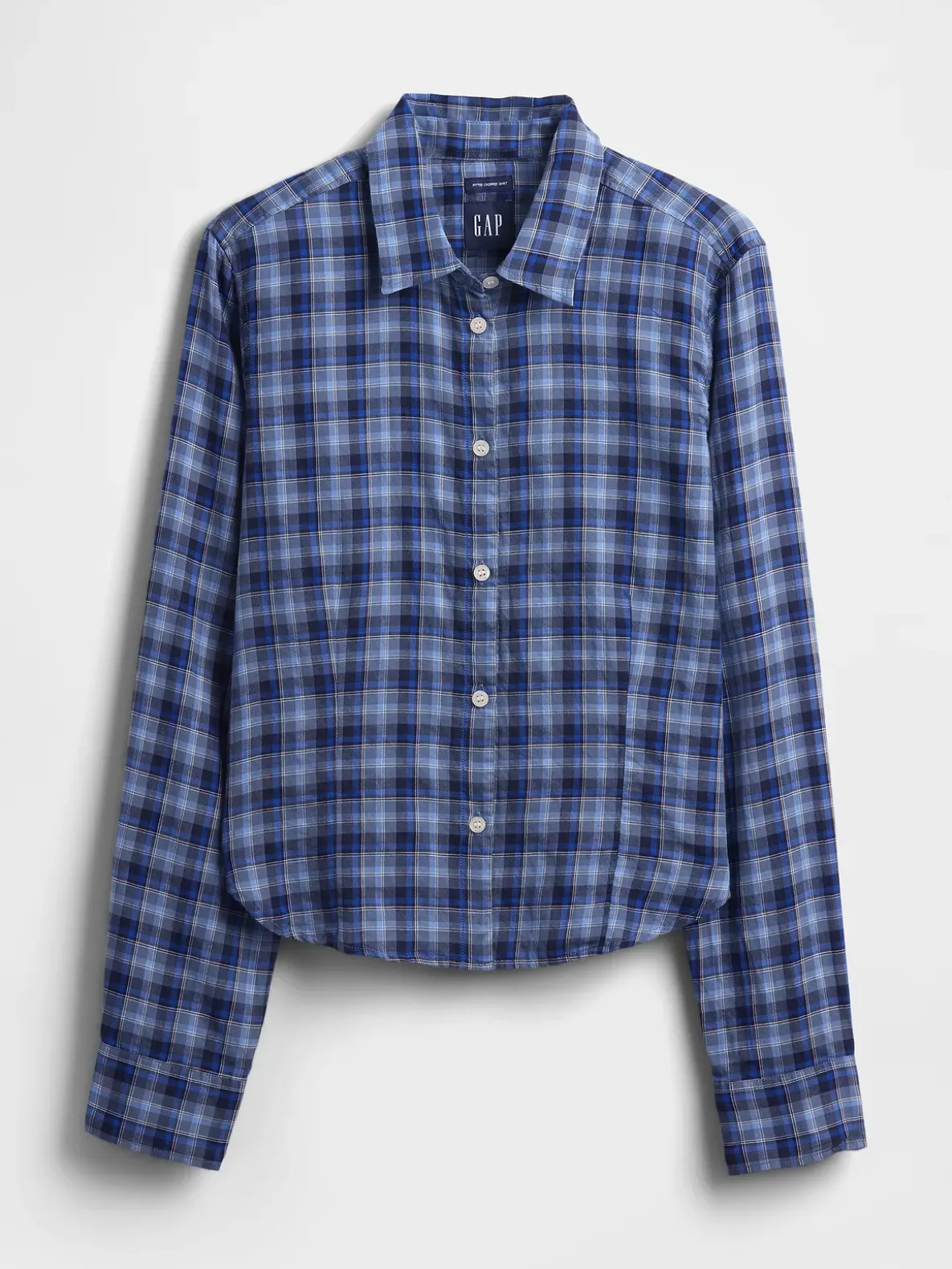 Flannel Fitted Plaid Shirt