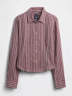 Flannel Fitted Plaid Shirt