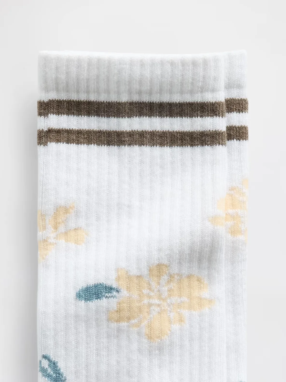 Floral Crew Socks