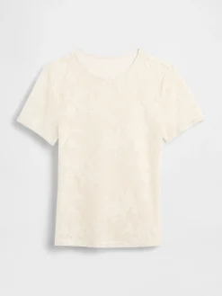 Floral Lace Mesh Top