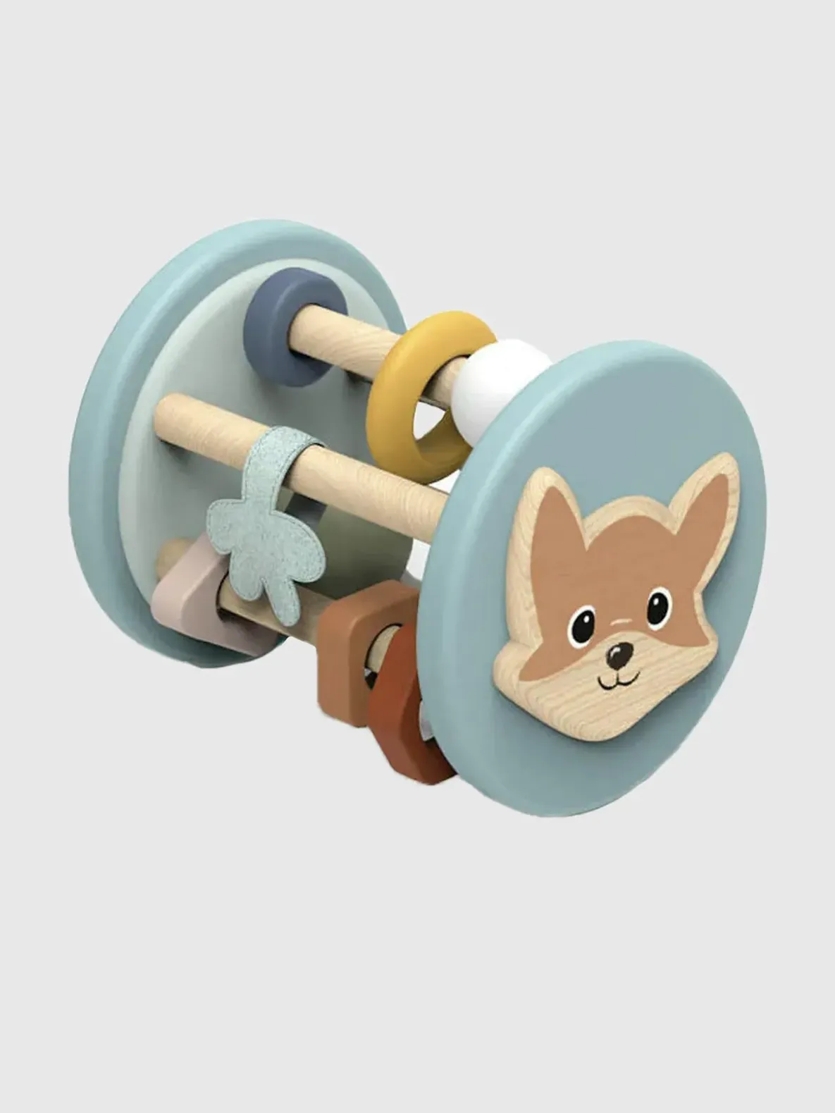 Fox Roller Rattle Toy