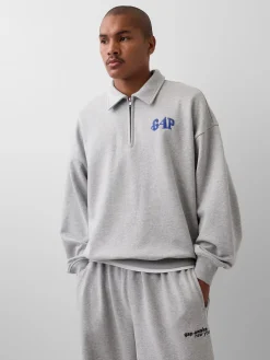 Gap × Awake NY Heavyweight Oversized Quarter-Zip Pullover