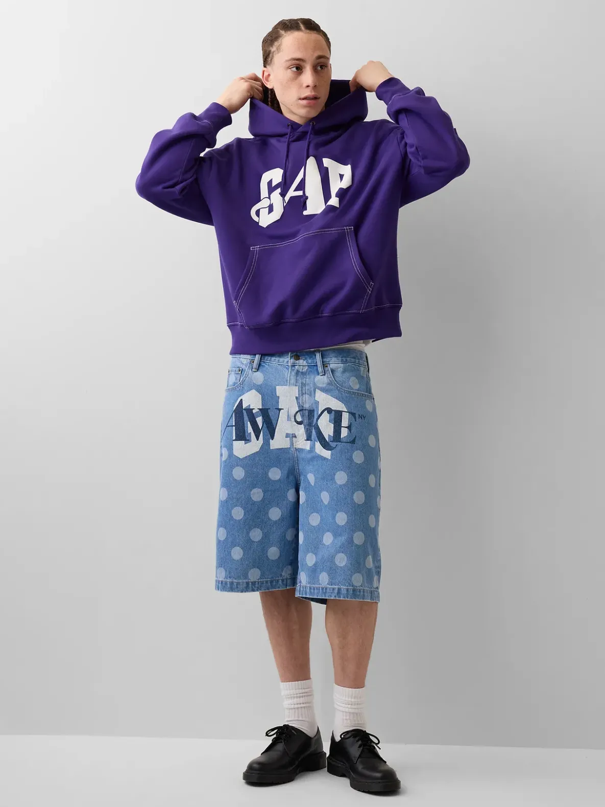 Gap × Awake NY Heavyweight Oversized Logo Hoodie