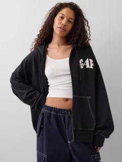 Gap × Awake NY Heavyweight Oversized Logo Zip Hoodie