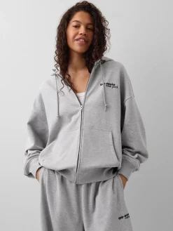 Gap × Awake NY Heavyweight Oversized Logo Zip Hoodie