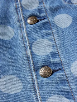 Gap × Awake NY Oversized Dotted Icon Denim Jacket