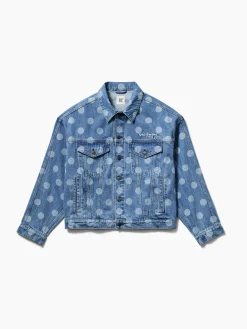 Gap × Awake NY Oversized Dotted Icon Denim Jacket