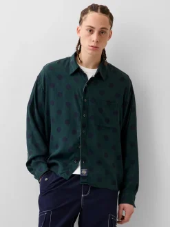 Gap × Awake NY Twill Dotted Big Shirt