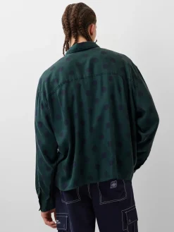 Gap × Awake NY Twill Dotted Big Shirt