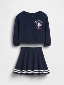 Gap × Disney Baby & Toddler VintageSoft Terry Skort Outfit Set
