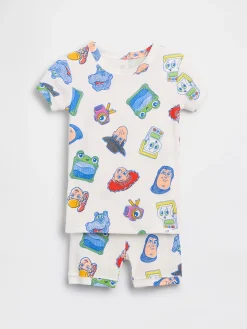 Gap × Disney Baby & Toddler Organic Brushed Cotton PJ Short Set