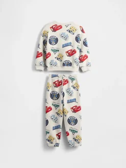 Gap × Disney Baby & Toddler VintageSoft Cars Sweat Set