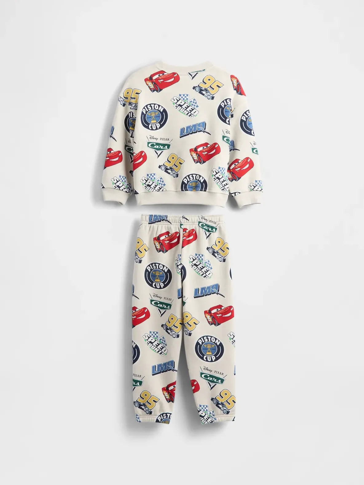 Gap × Disney Baby & Toddler VintageSoft Cars Sweat Set