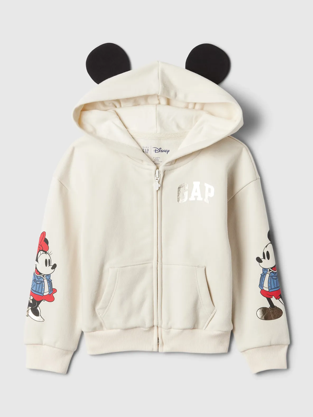 Gap × Disney Baby & Toddler VintageSoft 3D Hoodie