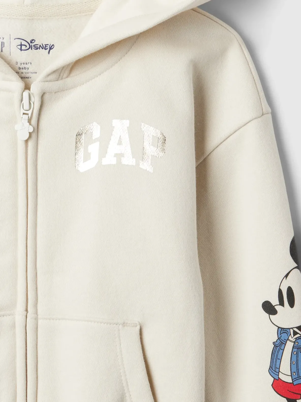 Gap × Disney Baby & Toddler VintageSoft 3D Hoodie