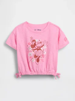Gap × Disney Baby & Toddler Organic Cotton Bow Graphic T-Shirt