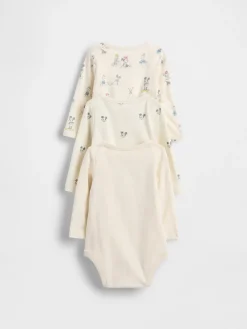 Gap × Disney Baby Organic Cotton Bodysuit (3-Pack)