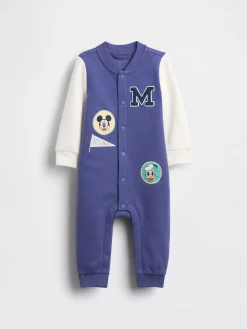 Gap × Disney Baby VintageSoft Varsity One-Piece