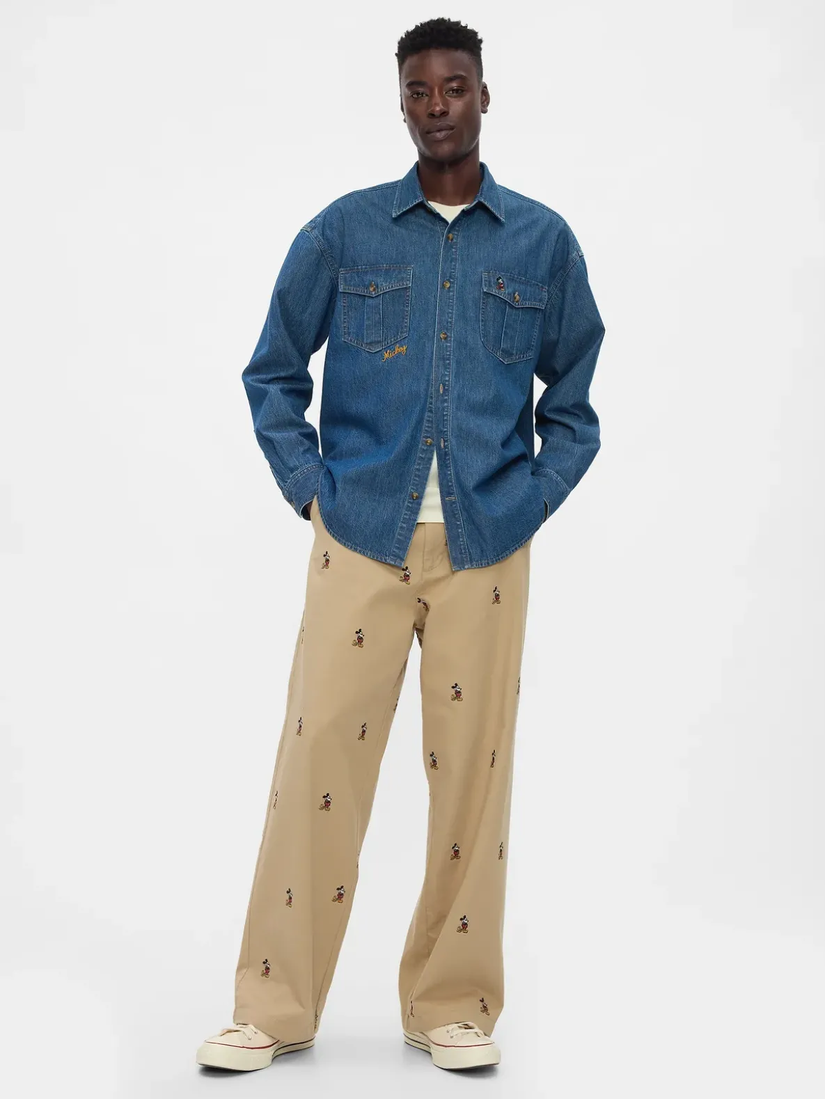 Gap × Disney Denim Western Shirt