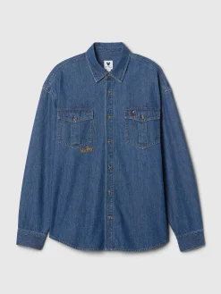 Gap × Disney Denim Western Shirt